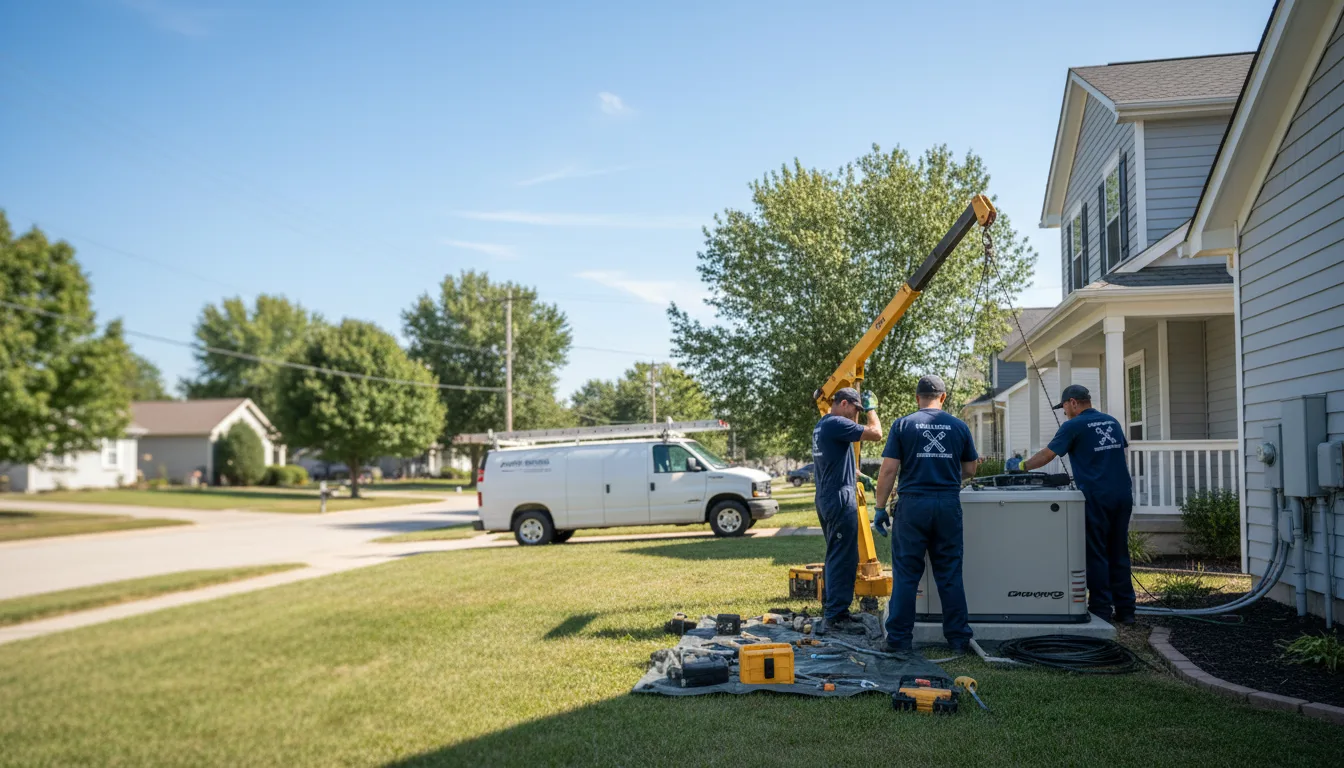 Generator Installation in Shelbyville, IL near me